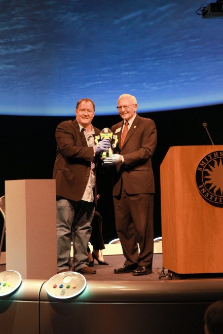 Buzz Lightyear Arrives at the Smithsonian