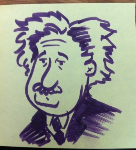 Hero of Geek Myth #1: Albert Einstein, The Man Who Invented Time.