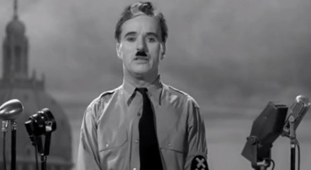 The Great Dictator by Charlie Chaplin