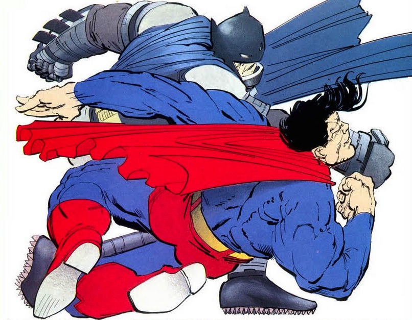 Batman Vs Superman Batsuit in The Dark Knight Returns