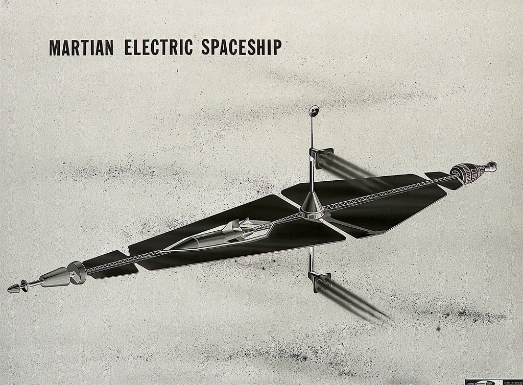 Martian Electric Spaceship Circa 1962
